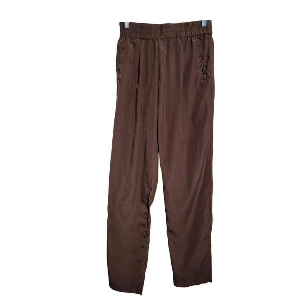 Brown lightweight casual pants Women Size S
